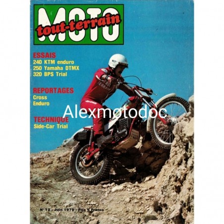 Moto tout-terrain n° 12